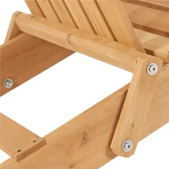 Yaheetech 2-piece Folding Adirondack Chair Solid Wood Outside Chair, Brown -Outdoor Garden GUEST 30b3cb62 aaf8 46fe 8971 76d9bc5bd94f