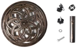 Gardenised Outdoor Patio Cast Iron Umbrella Base Holder Stand -Outdoor Garden GUEST 3274a21c 0dc5 4d56 88a2 8a8e19d1679f
