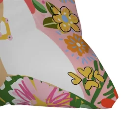 Alja Horvat Fashion Is Calling Me Outdoor Throw Pillow - Deny Designs