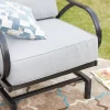 Steel Spring Patio Accent Chair - Lokatse
