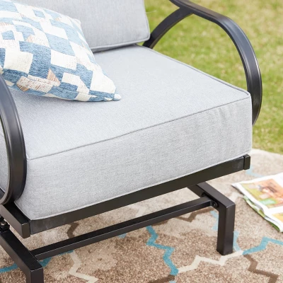 Steel Spring Patio Accent Chair - Lokatse 1 Steel Spring Patio Accent Chair - Lokatse