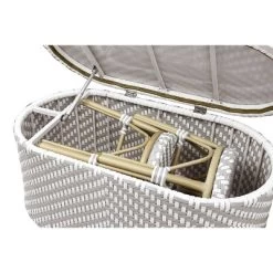 3pc Willa Aluminum & Wicker Patio Conversation Set - MiBasics -Outdoor Garden GUEST 370e7fb1 fdad 4ef5 954a 0693d0ed1f93