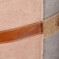 Cotton Pouf Featuring A Screenprinted Bicycle Illustration With Script - Olivia & May -Outdoor Garden GUEST 37acbba2 e176 4077 8478 e4a3475e5342