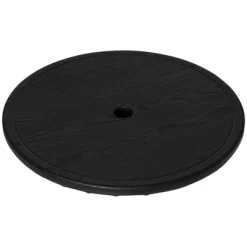 Outsunny 20" Umbrella Table Tray Portable Round Table Top For Beach, Patio, Garden, Swimming Pool, Deck, Black 7 Outsunny 20" Umbrella Table Tray Portable Round Table Top For Beach, Patio, Garden, Swimming Pool, Deck, Black -Outdoor Garden GUEST 37e20cc9 88d1 4124 9865 a7b6146191fe