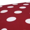 Outdoor 2-Piece Chair Cushion Set - Red/White Polka Dot - Pillow Perfect