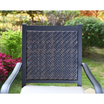 5pc Patio Dining Set With Steel Table & Dining Chairs - Captiva Designs 11 5pc Patio Dining Set With Steel Table & Dining Chairs - Captiva Designs - Image 11