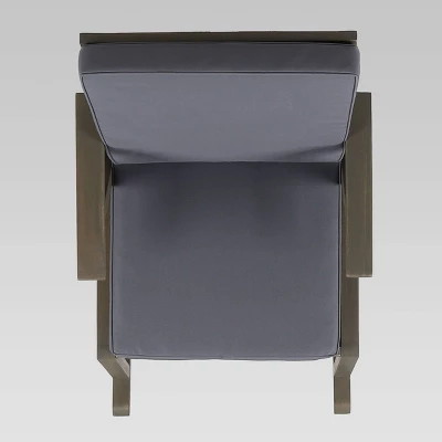 Champlain 3pc Acacia Wood Rocking Chairs Set - Gray/Dark Gray - Christopher Knight Home 7 Champlain 3pc Acacia Wood Rocking Chairs Set - Gray/Dark Gray - Christopher Knight Home - Image 7