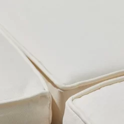 Venice 6pc Classic Outdoor Wicker Sectional Sofa With Seat And Back Cushion - Black - Vifah -Outdoor Garden GUEST 3af00a5a 6e23 4aba b6ae cf4e6a742027