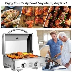Costway 2 Burner Portable BBQ Table Top Propane Gas Grill Stainless Steel 12 Costway 2 Burner Portable BBQ Table Top Propane Gas Grill Stainless Steel -Outdoor Garden GUEST 3b330895 16ab 46d4 ab98 23c59a0cc037