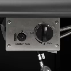 Bradenton 5pc Wicker Sofa Set With Fire Table - Gray - Crosley -Outdoor Garden GUEST 3c4bdb3f 0e2d 44ff bae4 8b68905c7caf