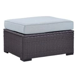 Biscayne Ottoman With Mist Cushions - Crosley -Outdoor Garden GUEST 3c6ef7ee 54ba 4a6a b99a 5f2e8f606a37