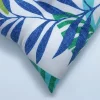 Pillow Perfect - 2pc Indoor Outdoor Tufted Seat Cushions Islamorada Blue/Green