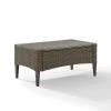 Rockport Outdoor Wicker Coffee Table - Crosley