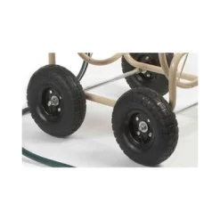 Liberty Garden 4 Wheel Pneumatic Tire Steel Frame Water Hose Reel Cart (2 Pack) -Outdoor Garden GUEST 42285fb5 64d7 4557 bba5 ee4b325d3bfa