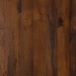 Saybrook Modern Metal And Wood Patio Loveseat - Gray/Dark Brown - Saracina Home -Outdoor Garden GUEST 422f9e83 5d7b 4aa7 9251 965a23c45019