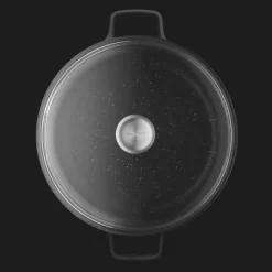 BergHOFF GEM 11" Non-stick Two-Handle Sauté Pan 4.9Qt., Black, Glass Lid -Outdoor Garden GUEST 4342f073 2a37 4296 8b32 419b1d83cd9a