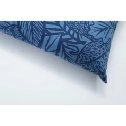 Outdoor/Indoor Tufted Seat Cushions Blue - Pillow Perfect