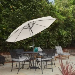 Nature Spring Auto-Tilt Patio Umbrella - 10-Foot, Tan 8 Nature Spring Auto-Tilt Patio Umbrella - 10-Foot, Tan -Outdoor Garden GUEST 43d1f6be cf71 4ce0 ab39 146dd59121ef