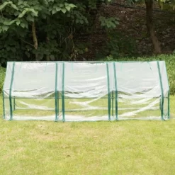 Gardenised Green Outdoor Waterproof Portable Plant Greenhouse With 2 Clear Zippered Windows 14 Gardenised Green Outdoor Waterproof Portable Plant Greenhouse With 2 Clear Zippered Windows -Outdoor Garden GUEST 489e4be2 c836 489c b3dc 72a25d6201b1