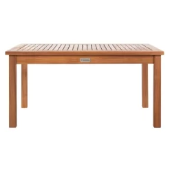 Carson 4pc Outdoor Set - Natural/Navy - Safavieh -Outdoor Garden GUEST 48e6cd4a b8d0 4adb 979c 11da36b72a69