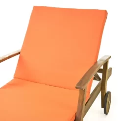 Perla 3pc Outdoor Acacia Wood Chaise Lounge Set With Cushions - Teak/Orange - Christopher Knight Home 21 Perla 3pc Outdoor Acacia Wood Chaise Lounge Set With Cushions - Teak/Orange - Christopher Knight Home -Outdoor Garden GUEST 490d1b01 a66a 42fb 9279 11f73822e716