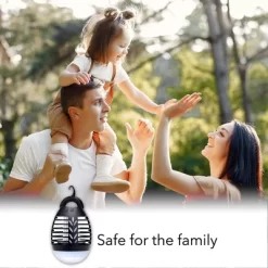 Dartwood Outdoor Bug Zapper - Waterproof, USB Rechargeable And Battery Powered Mosquito Killer, Insect Trap And Fly Swatter (2-4 Packs) -Outdoor Garden GUEST 4932a8bc 8489 4798 8f61 411bf30ce2f6