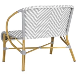 Dandra Herringbone Rattan Settee - Grey/White - Safavieh 11 Dandra Herringbone Rattan Settee - Grey/White - Safavieh -Outdoor Garden GUEST 49bc6b99 3a83 458f afef f4e5e3b491dc