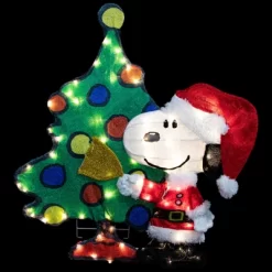 Northlight 32" LED Lighted Peanuts Snoopy And Christmas Tree Outdoor Decoration - Clear Lights 9 Northlight 32" LED Lighted Peanuts Snoopy And Christmas Tree Outdoor Decoration - Clear Lights -Outdoor Garden GUEST 4ac580a7 9286 42e5 a83d c95dd80dba94