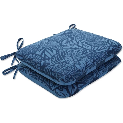 Set Of 2 Outdoor/Indoor Rounded Corners Seat Cushions Maven/Preview - Pillow Perfect 10 Set Of 2 Outdoor/Indoor Rounded Corners Seat Cushions Maven/Preview - Pillow Perfect - Image 10