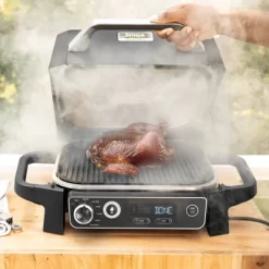 Ninja Woodfire Outdoor Grill & Smoker, 7-in-1 Master Grill, BBQ Smoker And Air Fryer With Woodfire Technology - OG701 -Outdoor Garden GUEST 4cbdb26b 92ce 4040 801e 21d71fd99198