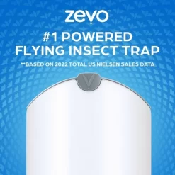 Zevo Indoor Flying Insect Trap Starter Kit For Fruit Flies, Gnats, And House Flies - 4ct -Outdoor Garden GUEST 4f751fc1 153b 4908 bfd9 aa11578207d4