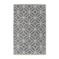 World Rug Gallery Modern Contemporary Geometric Indoor/Outdoor Area Rug -Outdoor Garden GUEST 500218a0 1e57 4adc a8e4 d67ca5dbdbf7