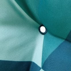 Duck Covers Water-Resistant Indoor/Outdoor Bench Cushion Blue Lagoon Geo - Classic Accessories