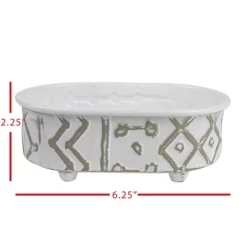 Multi Pattern Mini Planter Metal - Foreside Home & Garden -Outdoor Garden GUEST 50ad87fe 03e2 4fac a8fe 82571f257677