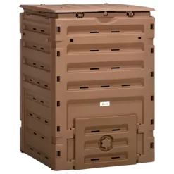 Outsunny 120 Gallon Compost Bin, Large Composter With 80 Vents And 2 Sliding Doors, Lightweight & Sturdy 13 Outsunny 120 Gallon Compost Bin, Large Composter With 80 Vents And 2 Sliding Doors, Lightweight & Sturdy -Outdoor Garden GUEST 523bdf7e 8bdc 463e 8af2 cb5a6d1eea53