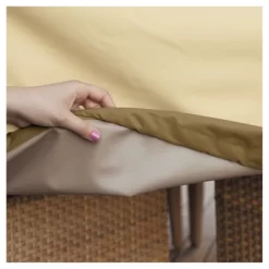 Veranda Double Wide Patio Chaise Lounge Cover - Light Pebble - Classic Accessories -Outdoor Garden GUEST 5682f58f 2947 4655 9bd1 d9b327f7655c