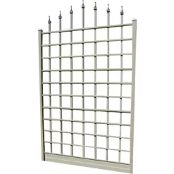 96" Winchester Vinyl Trellis - White - Dura-Trel -Outdoor Garden GUEST 57c479a2 5b59 4485 a6a7 039c4ba654f4