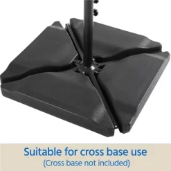 Yaheetech 4-Pieces Water Sand Filling Plastic Base Stand 13 Yaheetech 4-Pieces Water Sand Filling Plastic Base Stand -Outdoor Garden GUEST 5921b2b2 acdf 4f35 bb71 cbabd564edcd