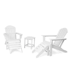 5pk Plastic Resin Adirondack Chair With Side Table & Ottoman - EDYO LIVING 29 5pk Plastic Resin Adirondack Chair With Side Table & Ottoman - EDYO LIVING -Outdoor Garden GUEST 59fc728b a0db 4820 94dc 7a3e717d93ed
