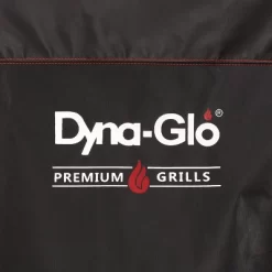 Dyna-Glo DG732ESC Water Resistant Heavy-Duty PVC Shell Premium Vertical Smoker Cover, Black -Outdoor Garden GUEST 5a0ebb09 9ed1 4d92 8b8f b7cc4eef0a2c