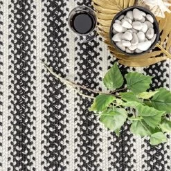 NuLOOM Kennedy Braided Stripes Indoor And Outdoor Patio Area Rug -Outdoor Garden GUEST 5a5cee27 e9e2 4dc5 9621 4cf8fdb27fc6