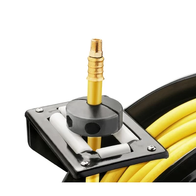 Fleming Supply Retractable Rubber Air Hose Reel, 20.75" X 7" X 19" 6 Fleming Supply Retractable Rubber Air Hose Reel, 20.75" X 7" X 19" - Image 6