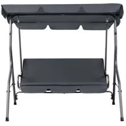 Aoodor 3 Seater Patio Porch Swing With Canopy 14 Aoodor 3 Seater Patio Porch Swing With Canopy -Outdoor Garden GUEST 63c3b483 11f6 41cb 8901 677a059e762e