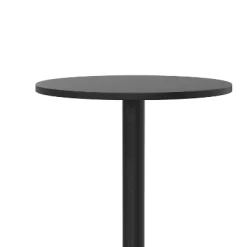 Flash Furniture 23.25" Round Aluminum Indoor-Outdoor Bar Height Table With Flip-Up Table -Outdoor Garden GUEST 63fb82b3 f0e3 4c0f b650 a5f0165a1d25