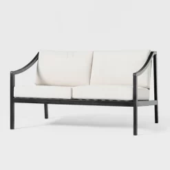 Saracina Home Mid-Century Modern Slatted Acacia Outdoor Bench With Cushions 9 Saracina Home Mid-Century Modern Slatted Acacia Outdoor Bench With Cushions -Outdoor Garden GUEST 65d05032 e224 418d a7ae a52b618f1c1f