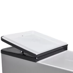 JOMEED 80 Quart/20 Gallon Wheeled Rolling Outdoor Patio And Deck Cooler Cart Ice Chest With Shelf, Drainage Hole Plug And Bottle Opener, Silver 6 JOMEED 80 Quart/20 Gallon Wheeled Rolling Outdoor Patio And Deck Cooler Cart Ice Chest With Shelf, Drainage Hole Plug And Bottle Opener, Silver -Outdoor Garden GUEST 6777a475 4cbc 4530 8813 053ed503fd43