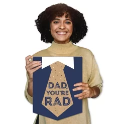 Big Dot Of Happiness My Dad Is Rad - Outdoor Home Decorations - Double-Sided Father's Day Party Garden Flag - 12 X 15.25 Inches -Outdoor Garden GUEST 69259ebc 8549 4863 97cd 7c6d3d0d4c7a