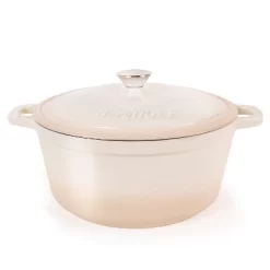 BergHOFF Neo 7Qt. Cast Iron Round Covered Dutch Oven -Outdoor Garden GUEST 6c087699 fb29 4086 91a9 6d930bfc9670