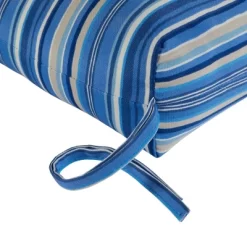 Sapphire Stripe Outdoor Bench Cushion - Kensington Garden -Outdoor Garden GUEST 6d1fe8fc 975e 4563 bcb8 c9a953ccae94