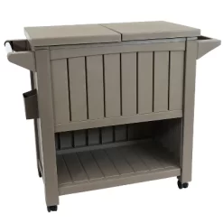 Sunnydaze Decor Sunnydaze Rolling Patio Serving Cart With Prep Table, Cooler And Storage 24 Sunnydaze Decor Sunnydaze Rolling Patio Serving Cart With Prep Table, Cooler And Storage -Outdoor Garden GUEST 6e4babd1 5ab6 49cd afea db76b6ee09e6